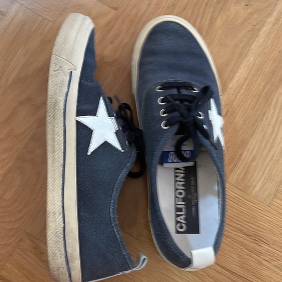 Golden Goose Navy Suede sneakers - Picture 4 of 4